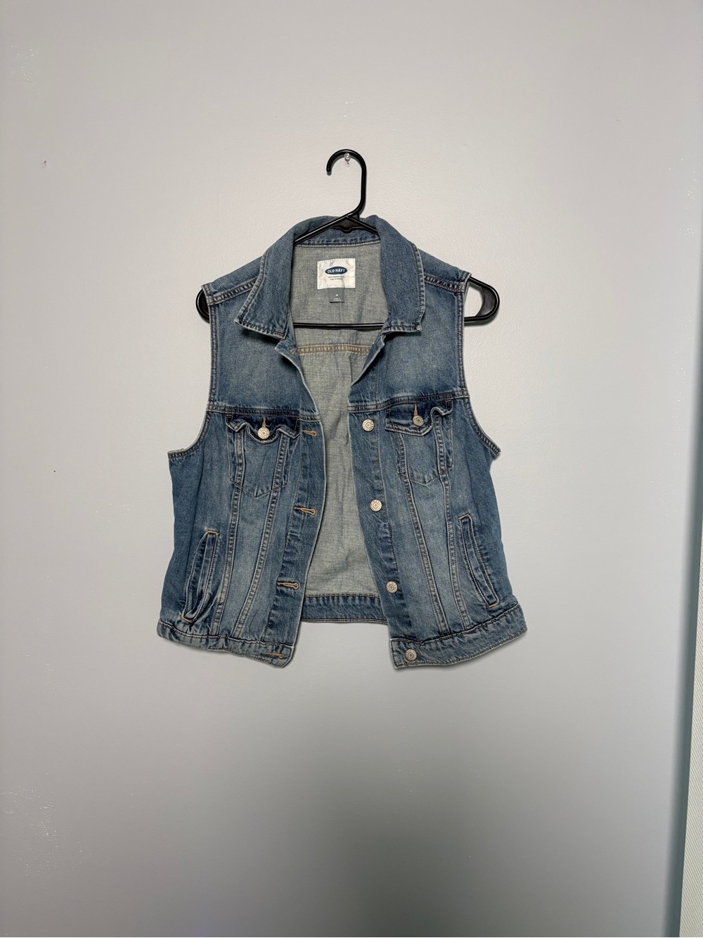 Women’s Old Navy Blue Denim Vest